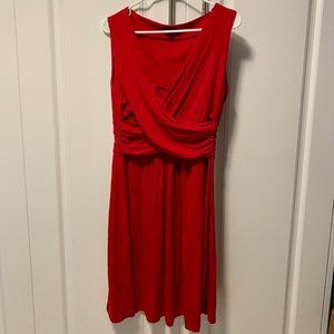 Lands End Women's Sleeveless Fit and Flair Dress